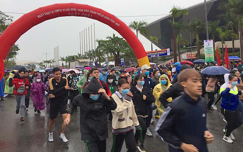 Da Nang organizes 2022 Olympic Running Day for health